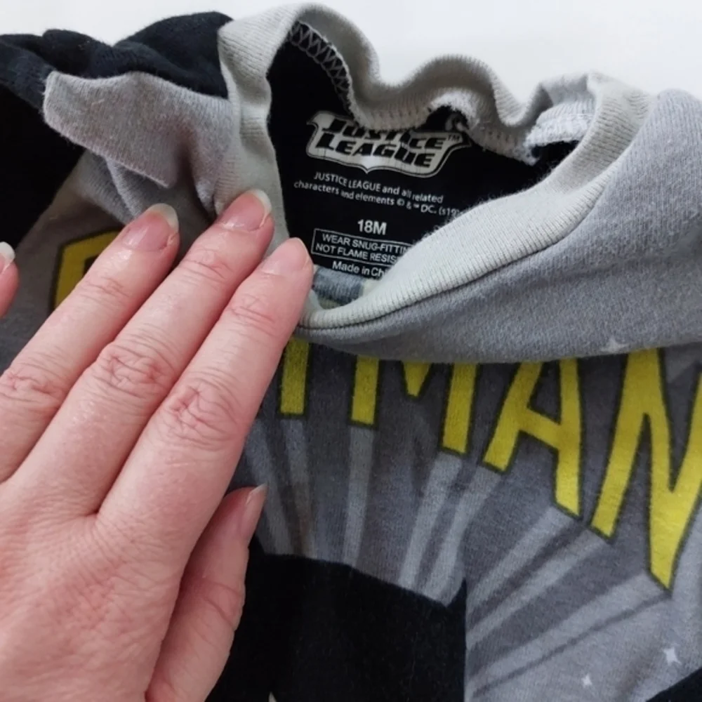 Batman Pj Set 18 Month Sleeper Set‎ Batmobile Baby Batman